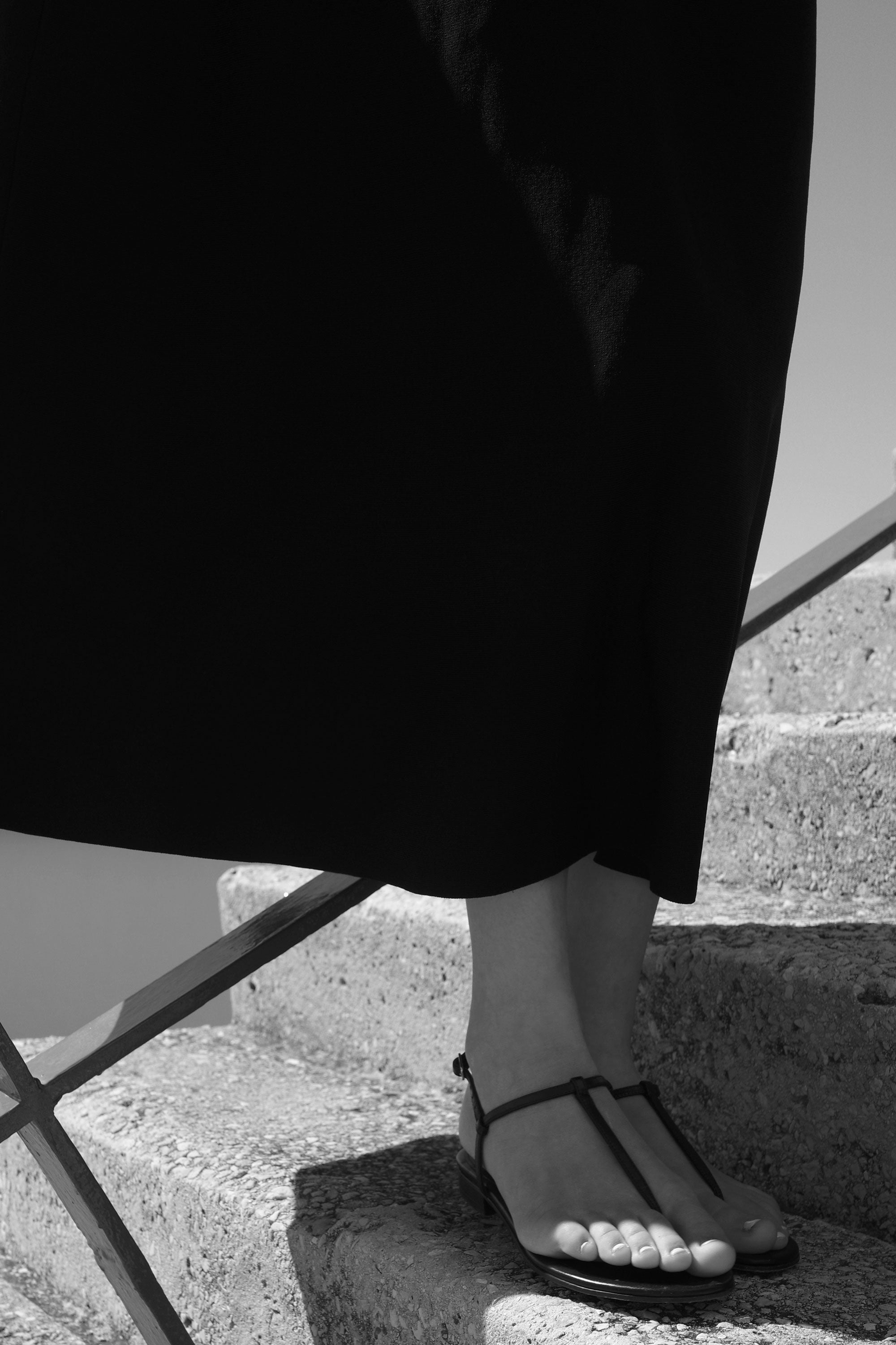 Cecilia in Black Calfskin