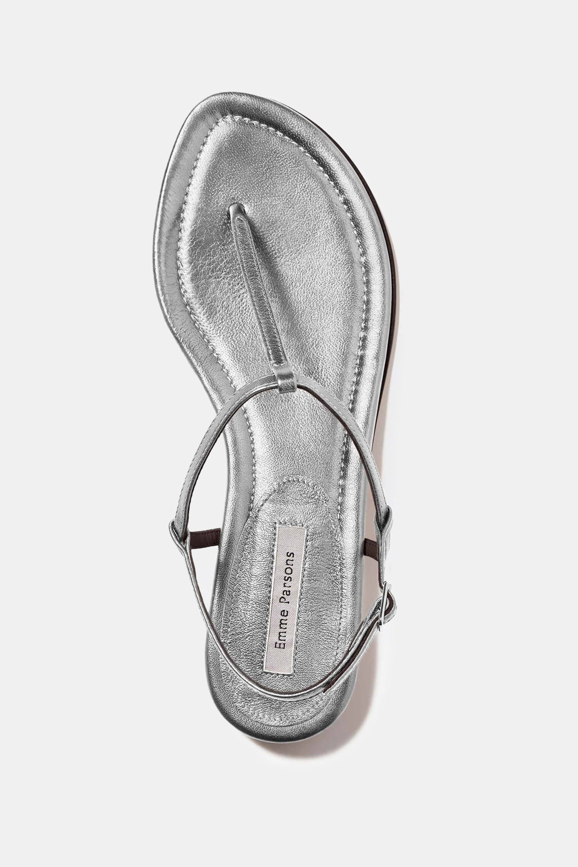 Cecilia in Silver Nappa — ARCHIVE SAMPLE; FINAL SALE