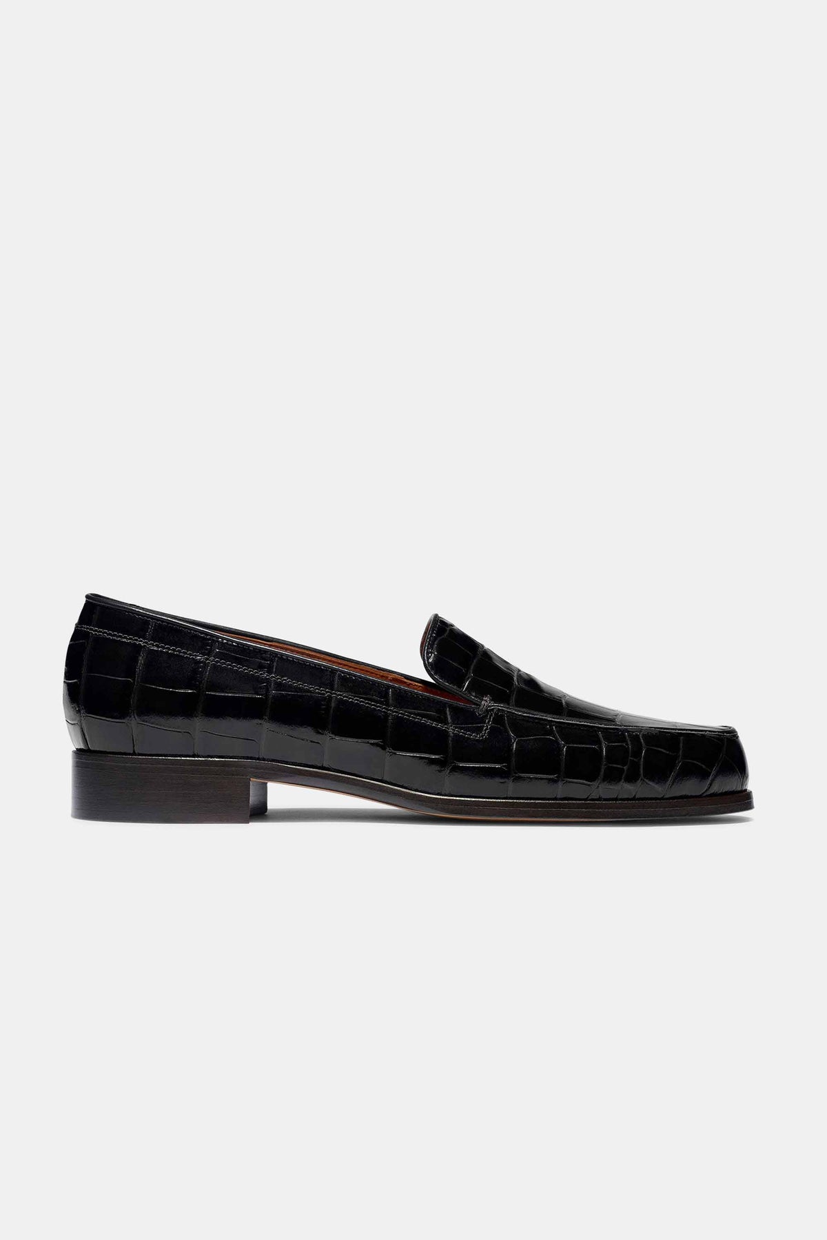 Danielle in Black Embossed Croc display picture 2
