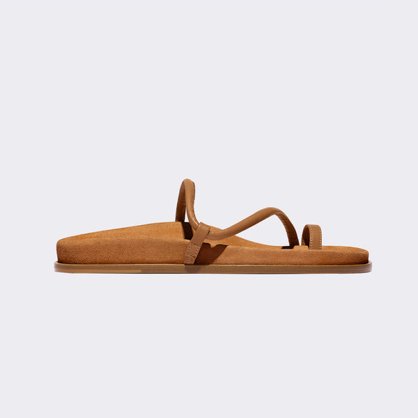 Bari in Tobacco Nappa and Suede — Exclusive