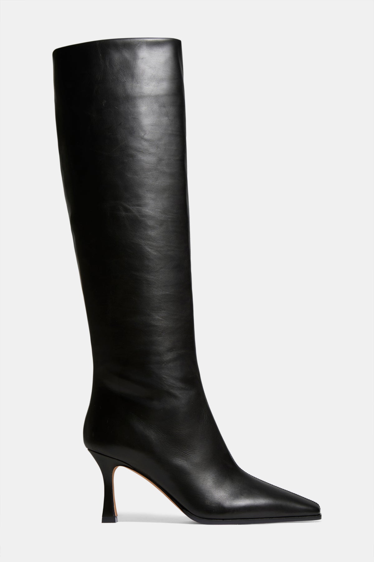 High Stretch Boot in Black Calf