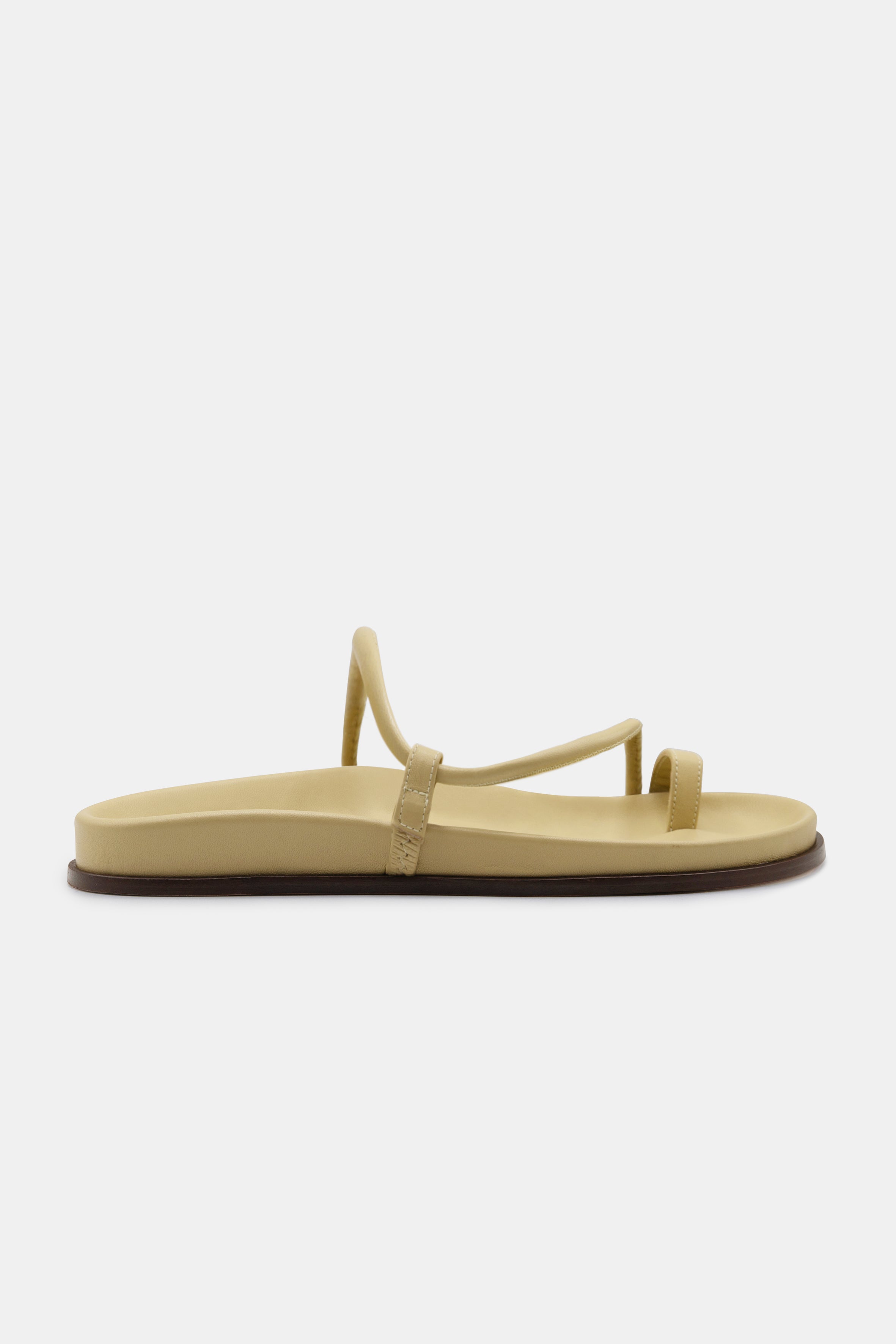 Bari in Butter Yellow Nappa — ARCHIVE SAMPLE; FINAL SALE