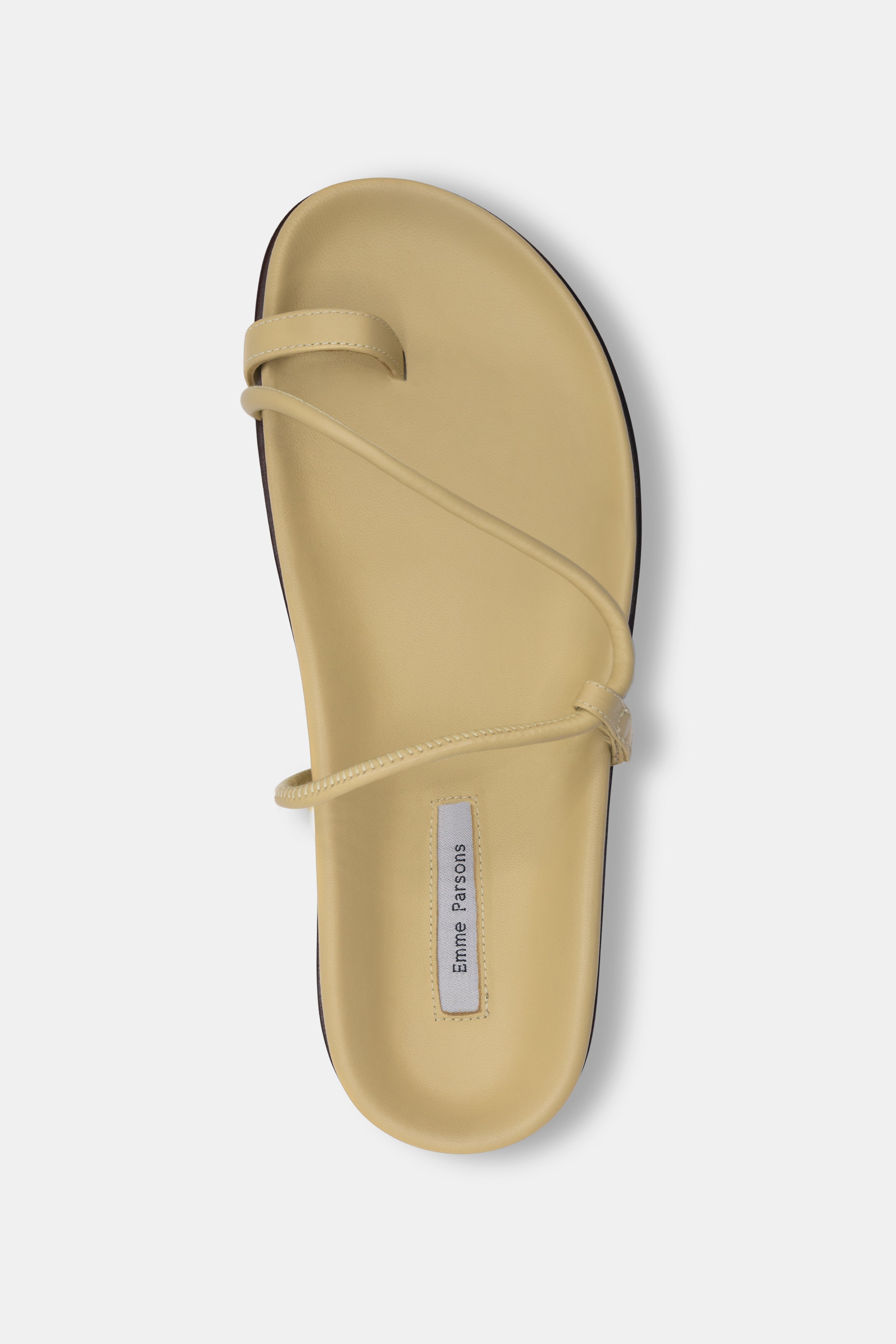 Bari in Butter Yellow Nappa — ARCHIVE SAMPLE; FINAL SALE