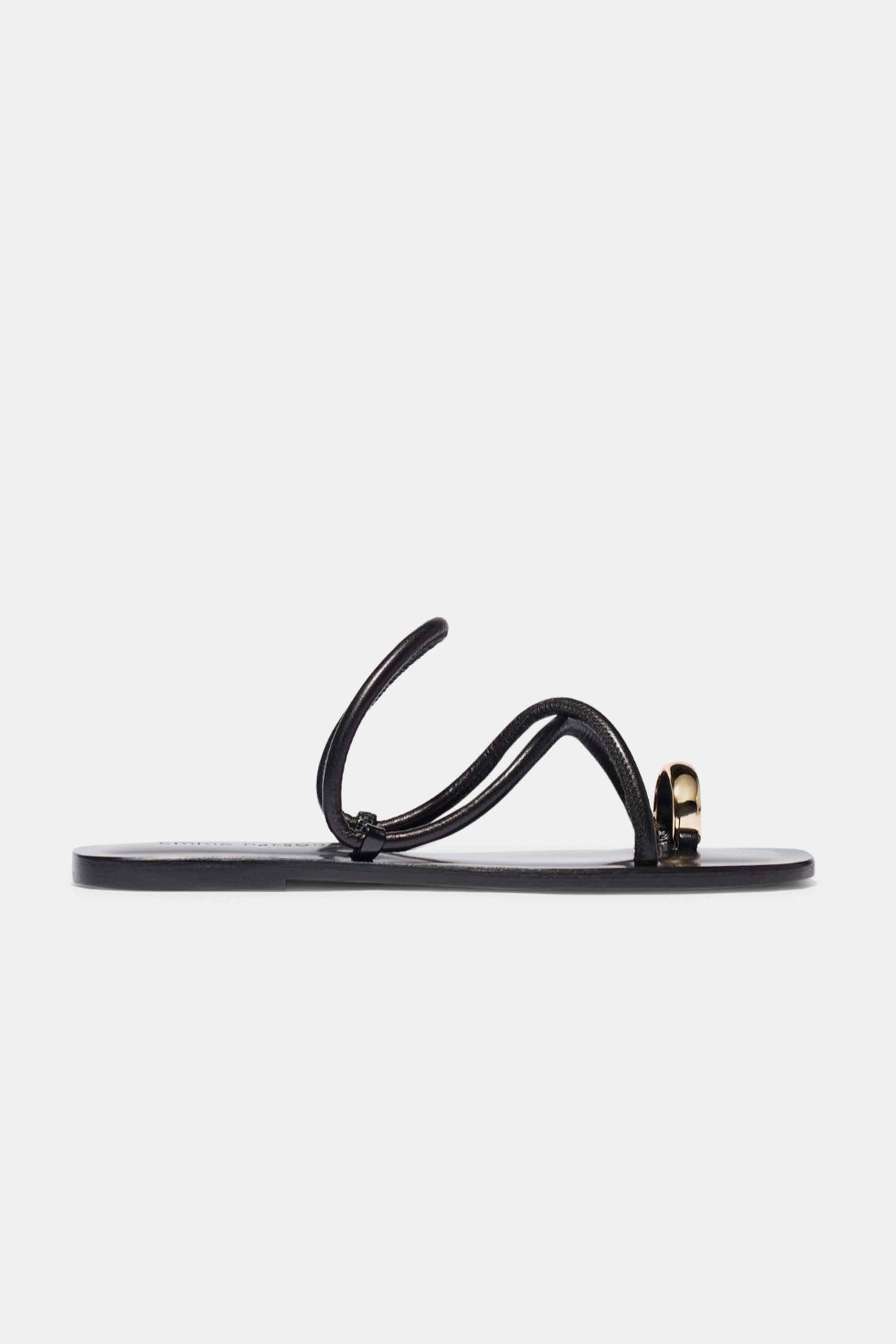 Laurie in Black Nappa — ARCHIVE SAMPLE; FINAL SALE