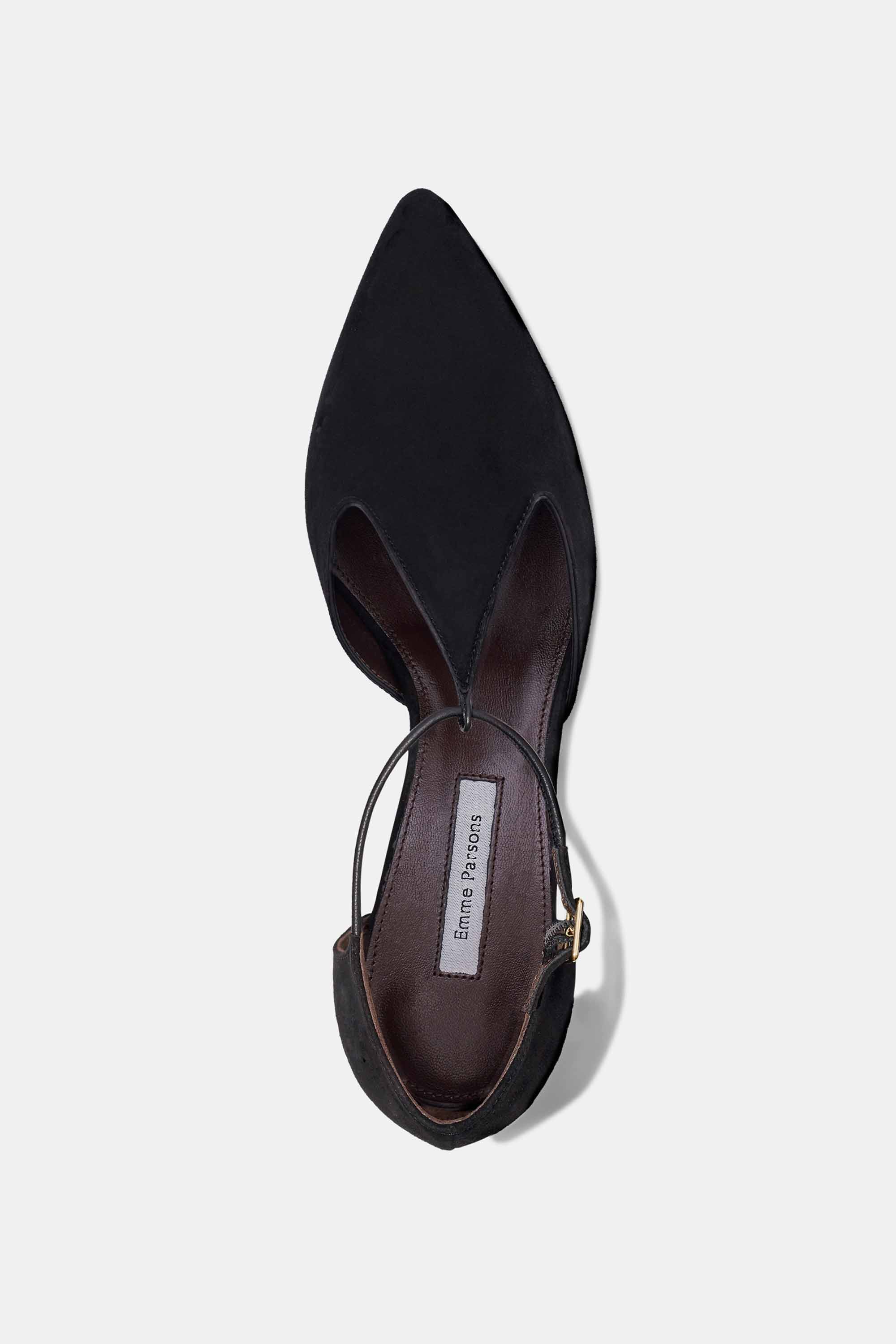 Leandra in Black Suede