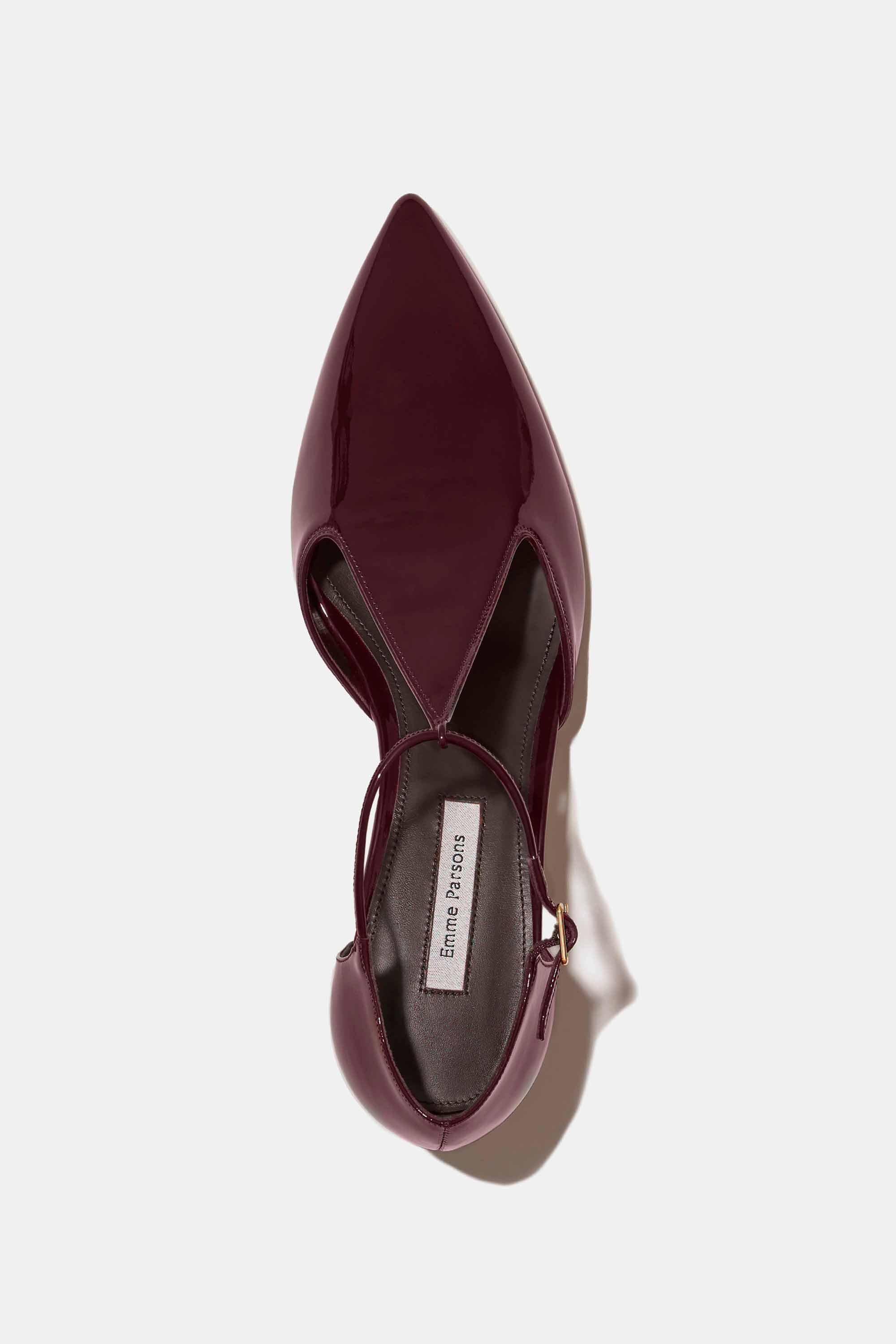 Leandra in Burgundy Patent