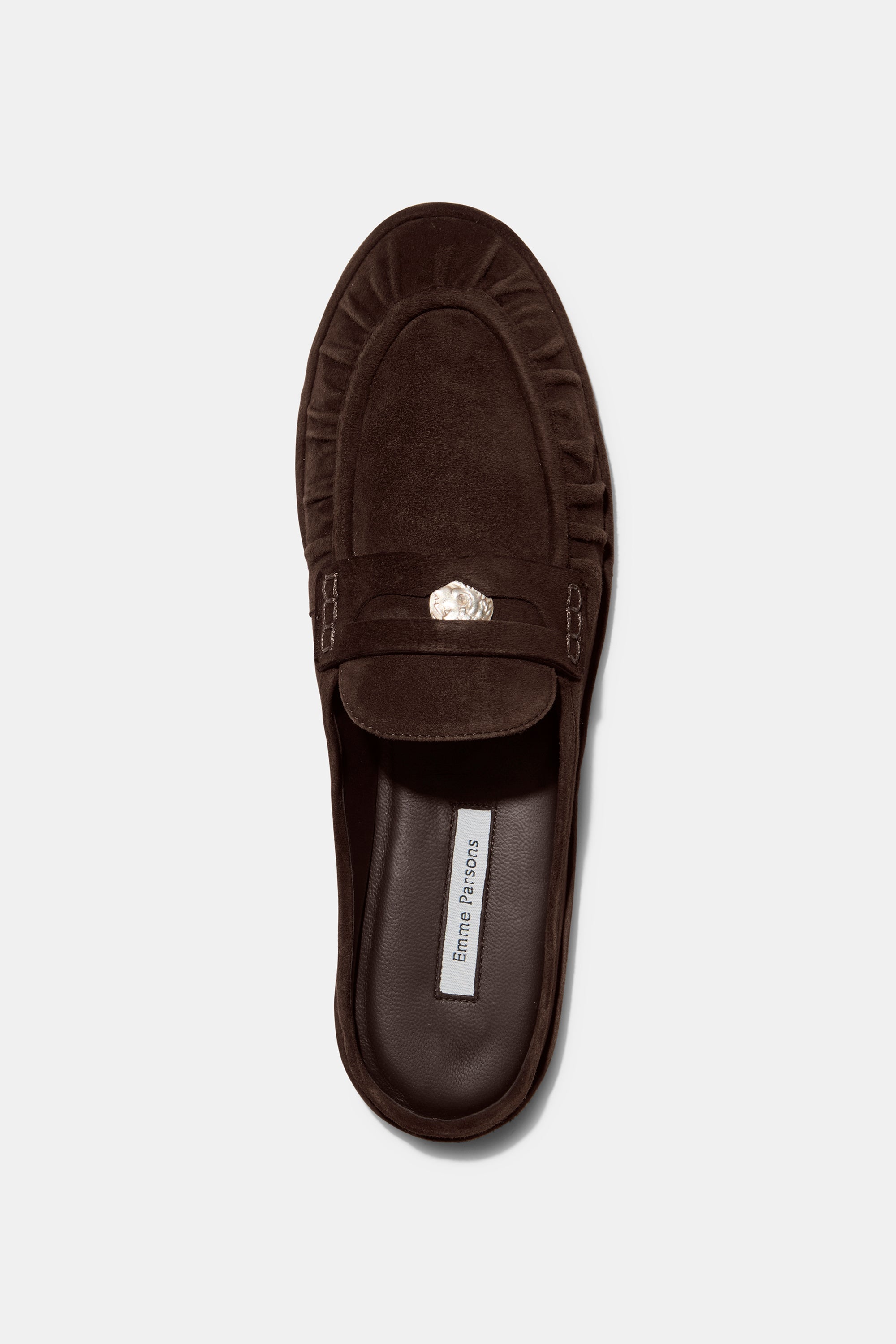 Monceaux Mule in Espresso Suede