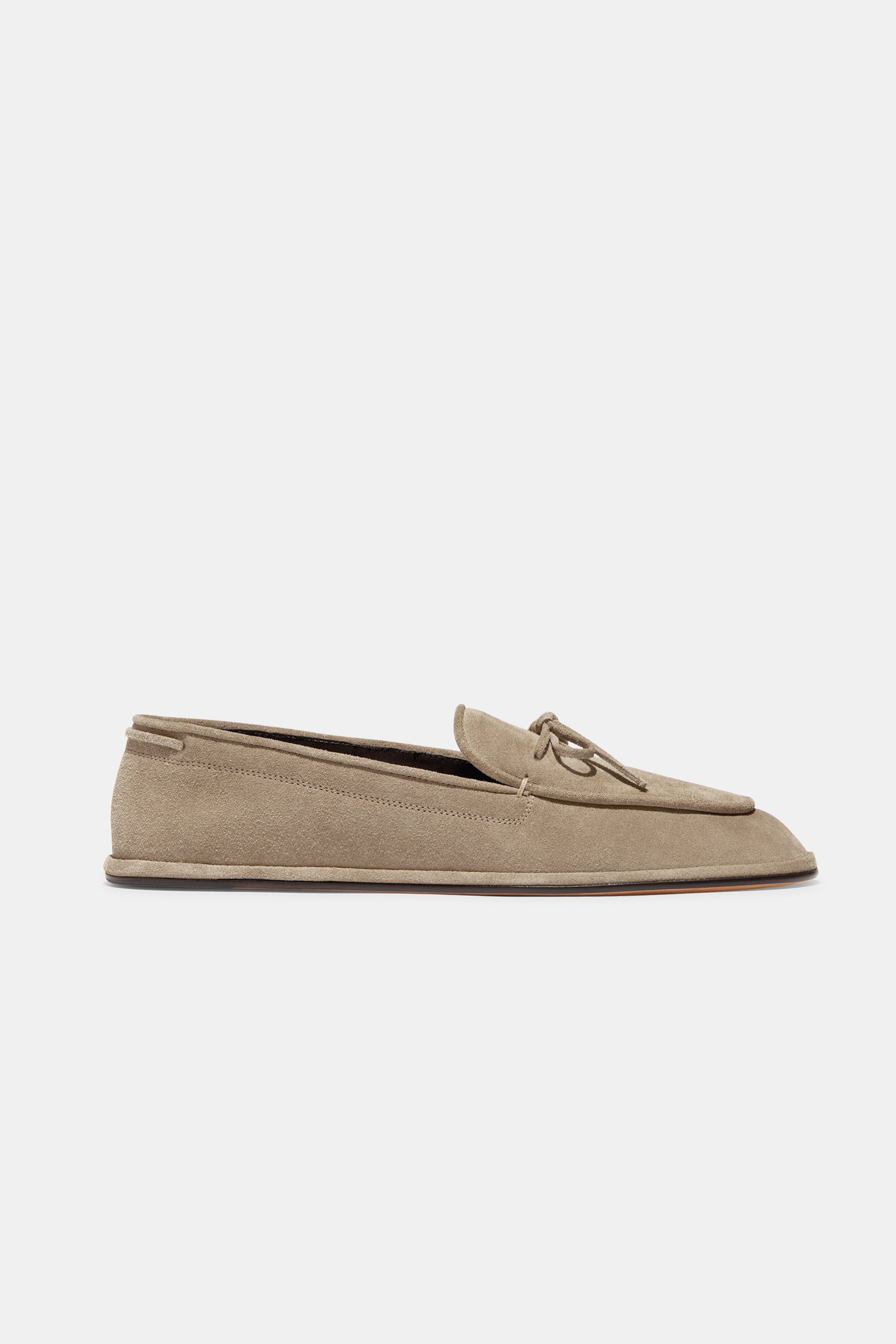 Parker Moccasin in Tan Suede