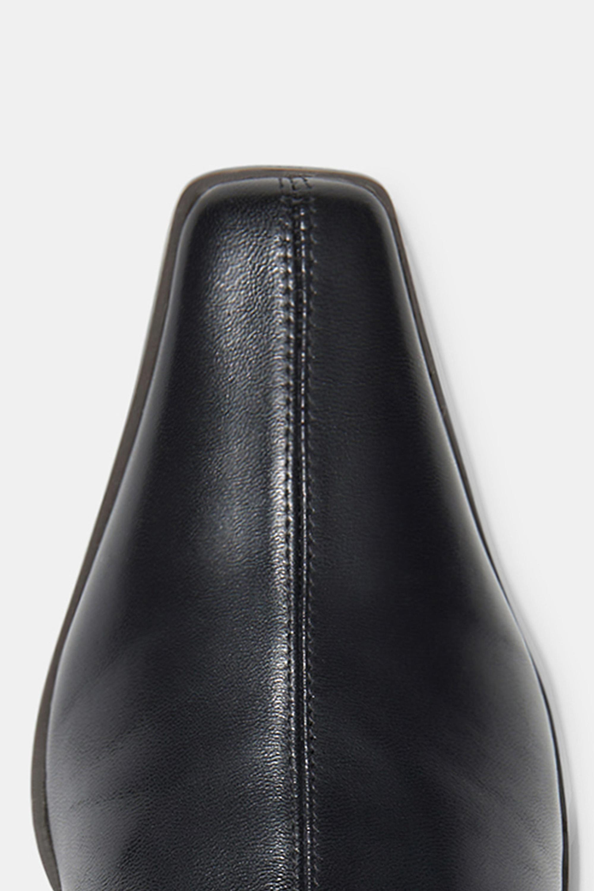 Minori Boot in Black Nappa