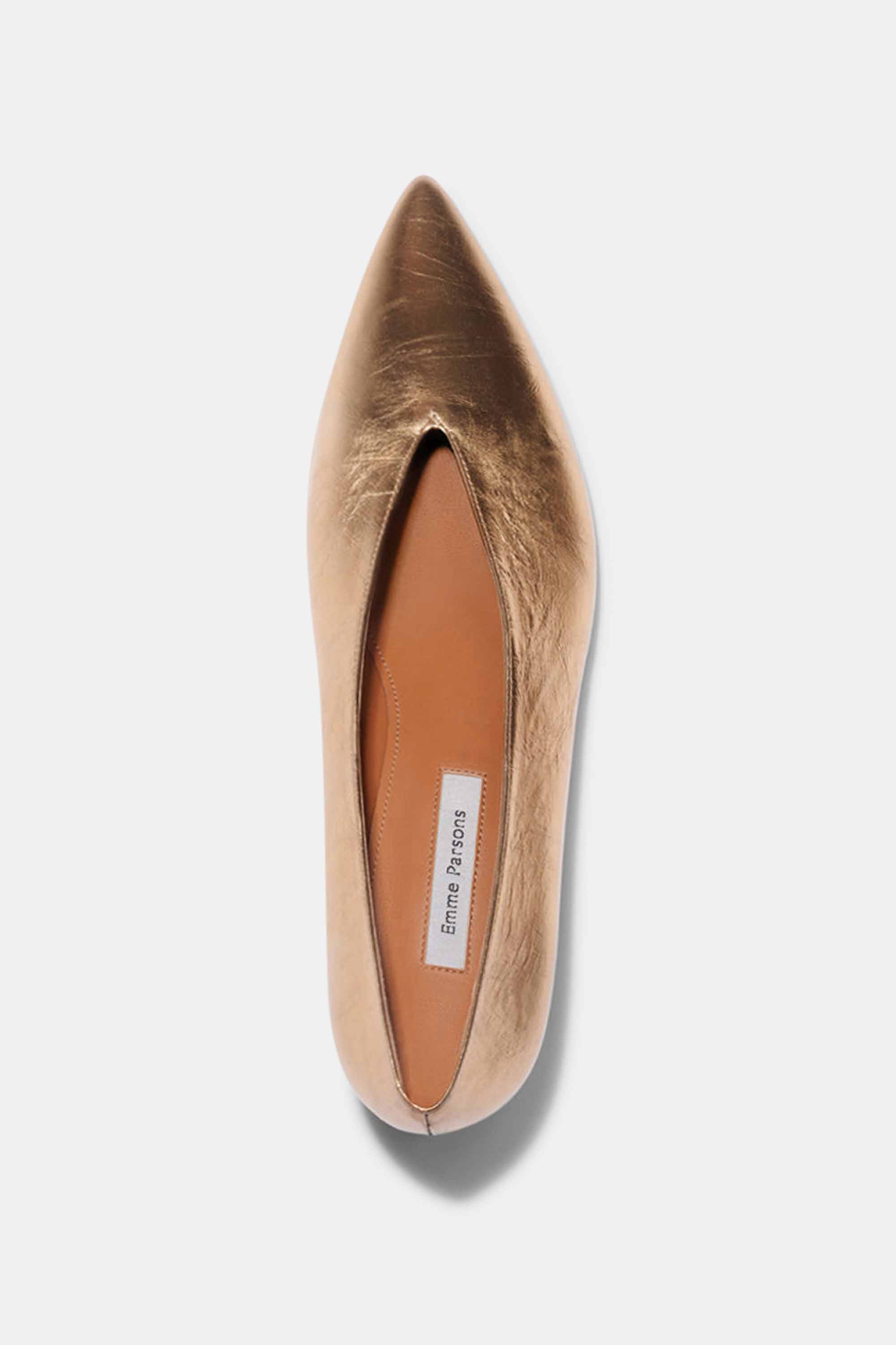 Veneto in Gold Plissé — ARCHIVE SAMPLE; FINAL SALE