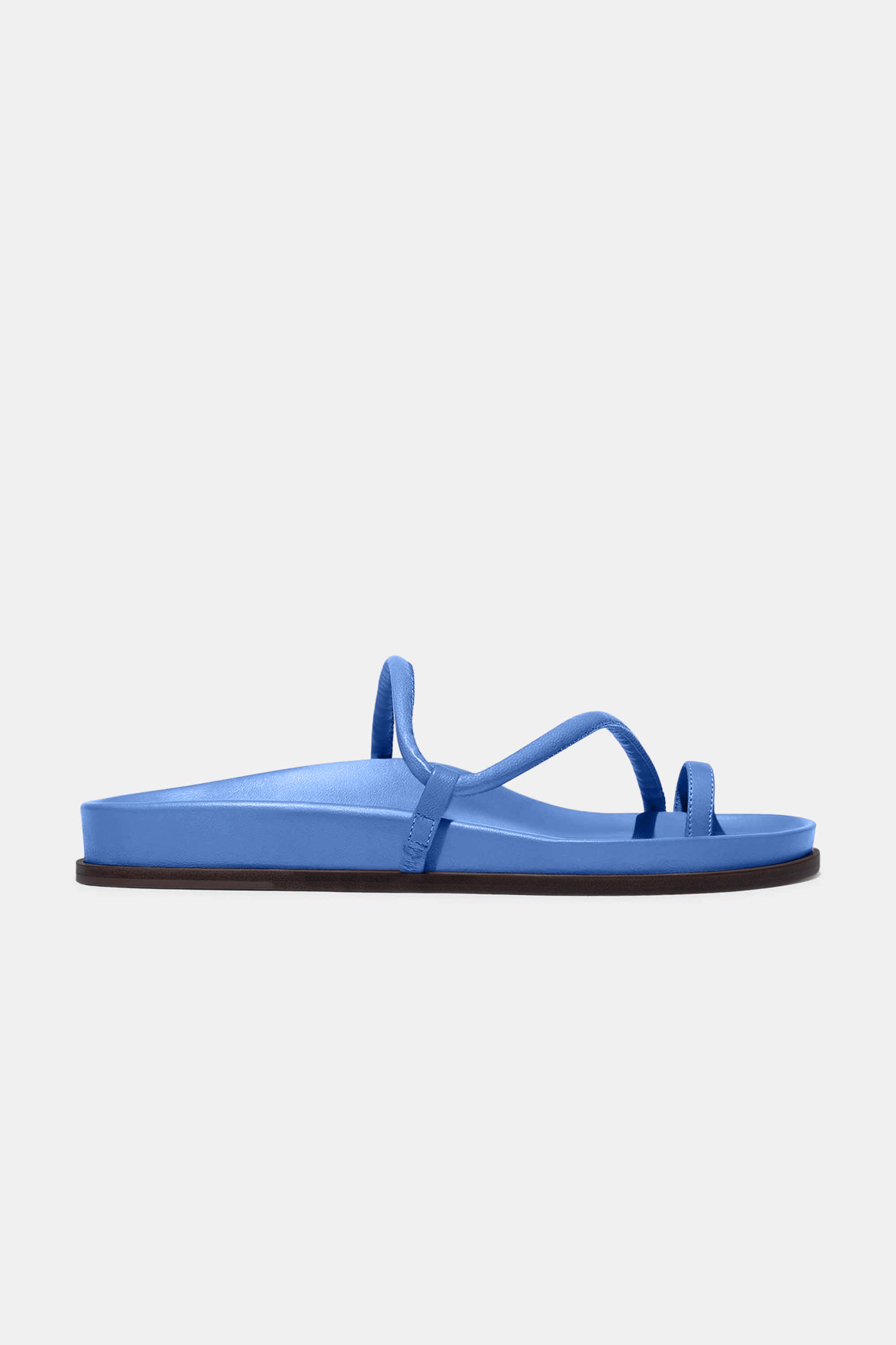 Bari in Cerulean Blue Plongé Nappa