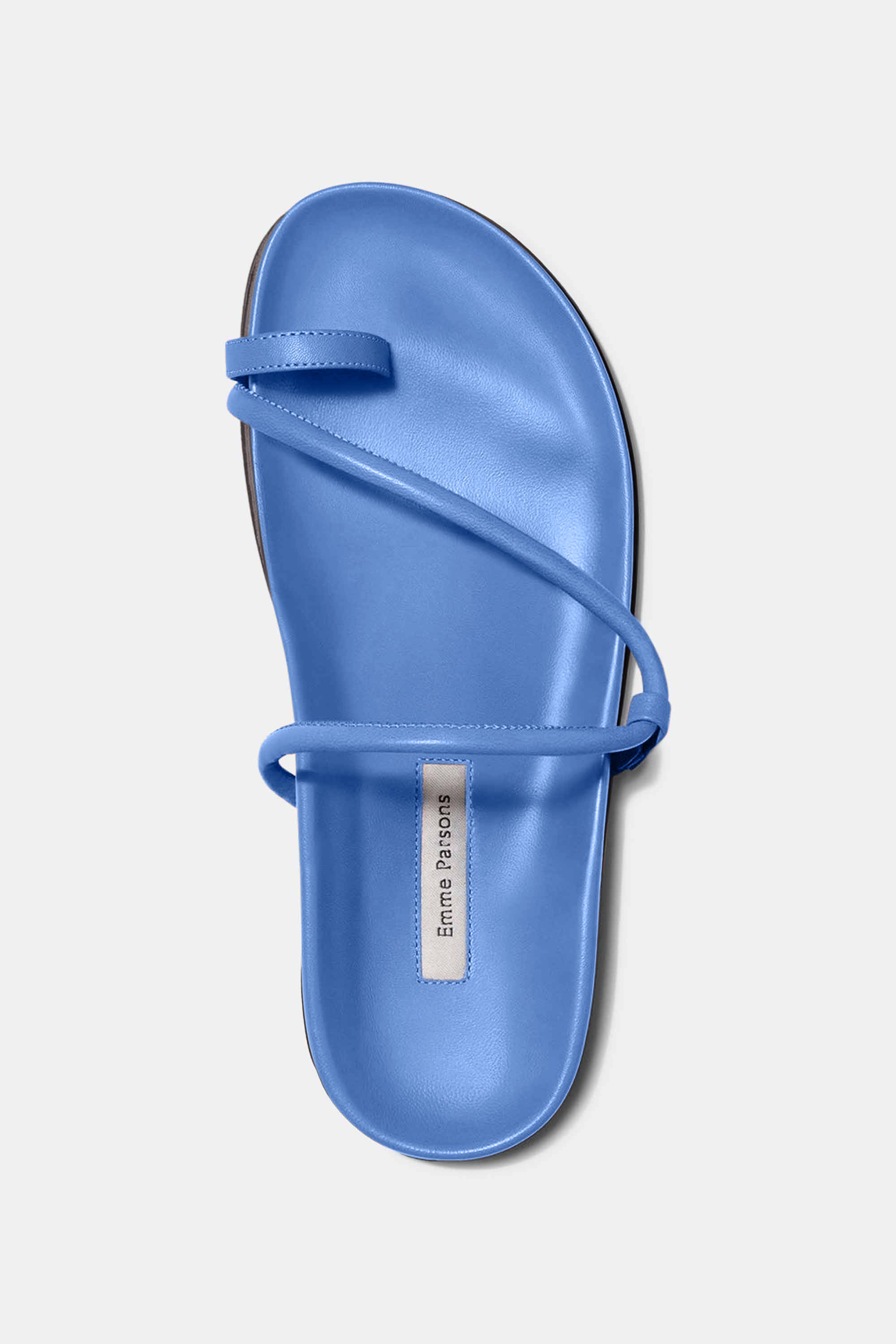 Bari in Cerulean Blue Plongé Nappa