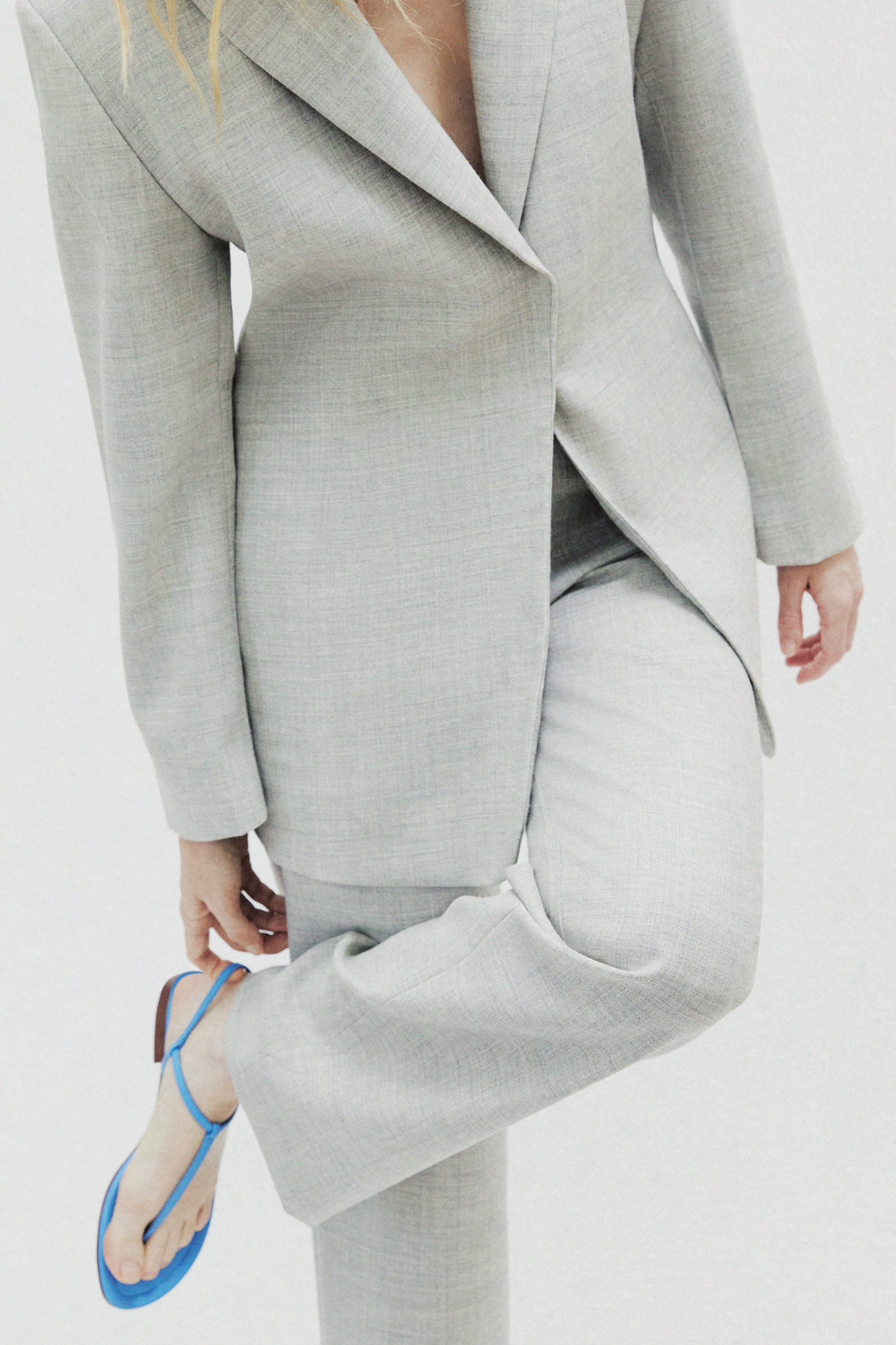 Cecilia in Cerulean Blue Plongé Nappa