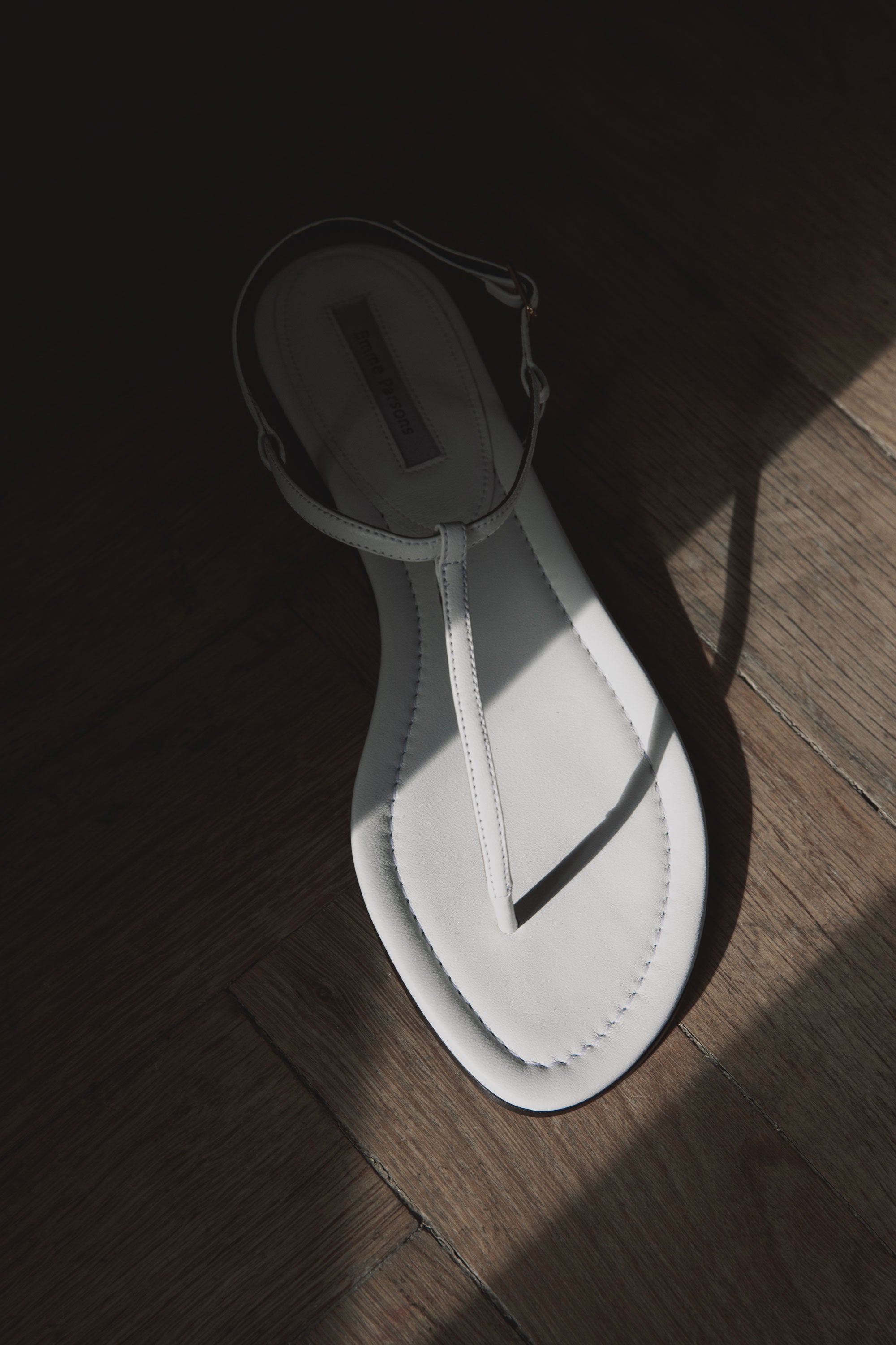 Cecilia in Optic White Calfskin