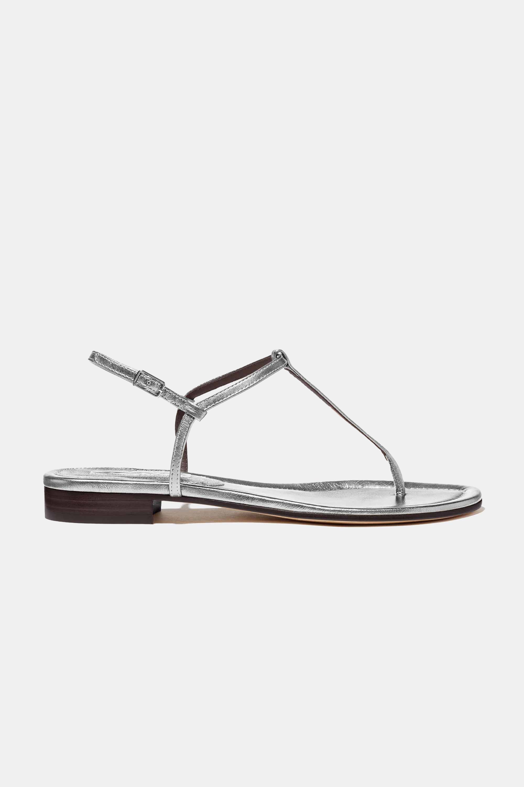 Cecilia in Silver Nappa — ARCHIVE SAMPLE; FINAL SALE