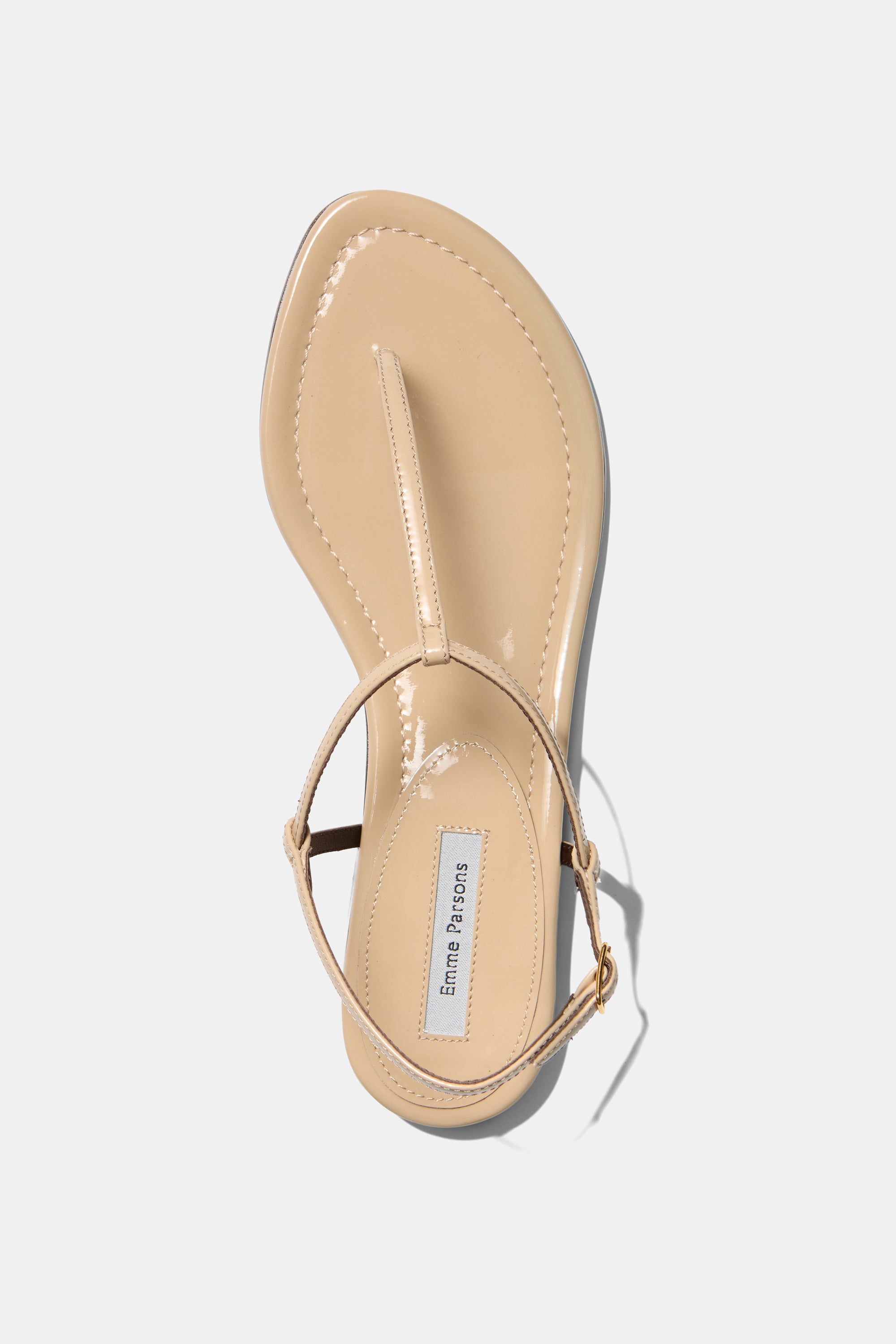 Cecilia in Beige Patent