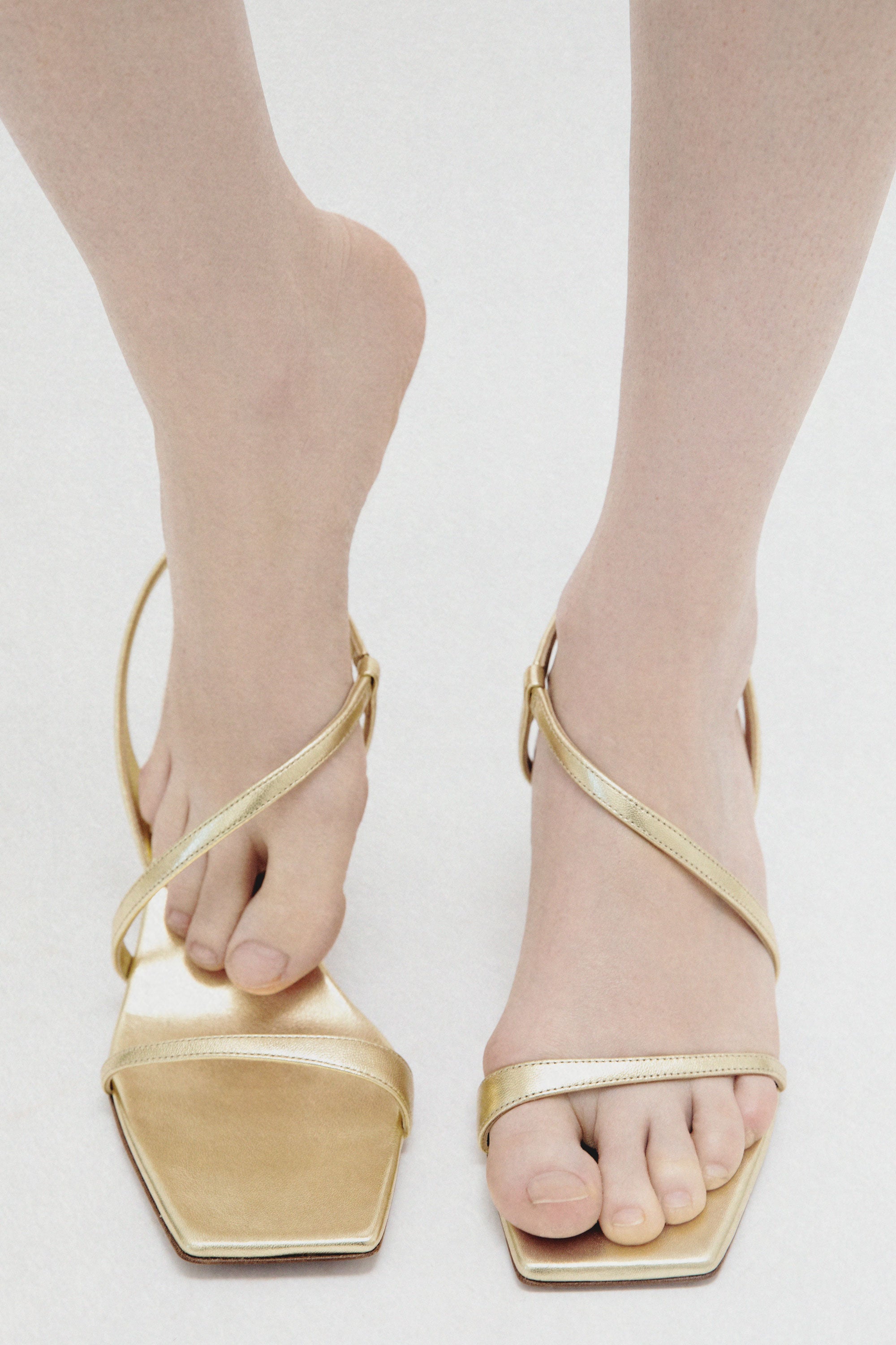 Delicat in Gold Nappa