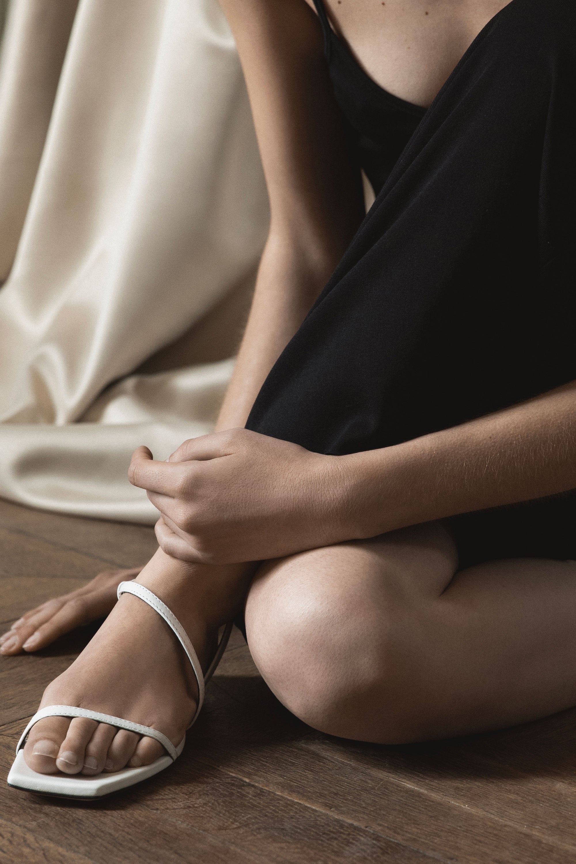 Delice in Optic White Nappa