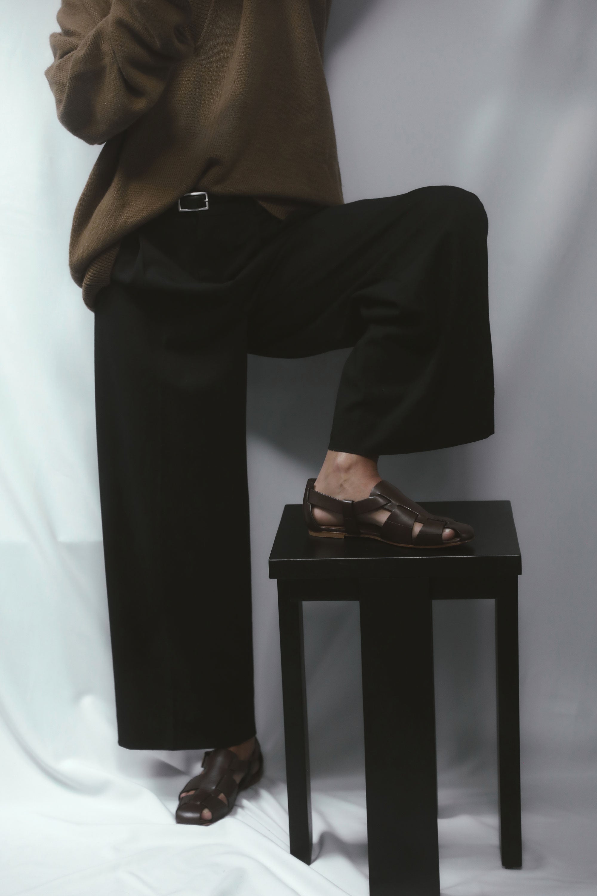 Ernest in Espresso Calfskin
