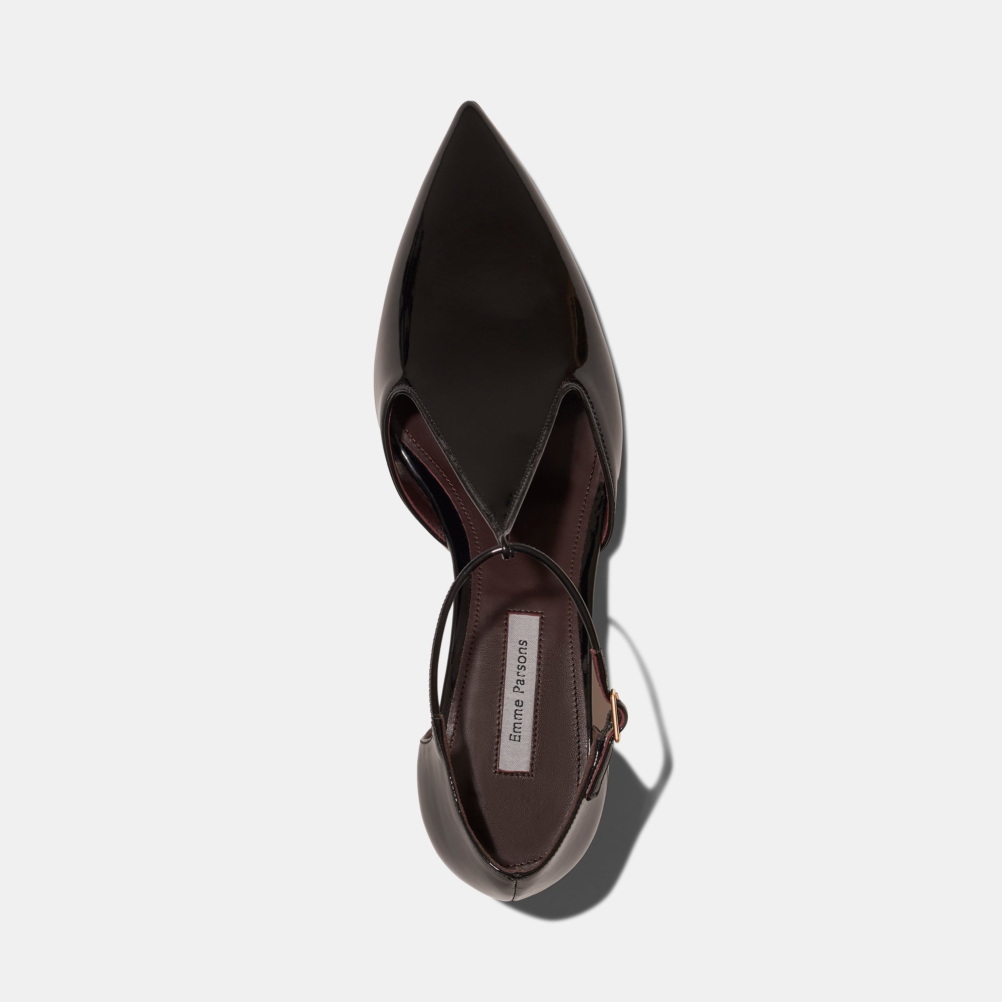 Leandra in Black Patent Emme Parsons