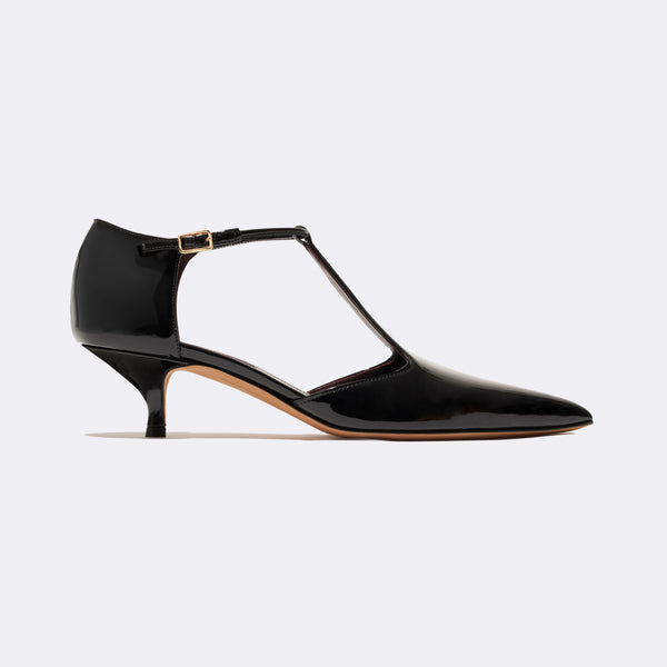 Leandra in Black Patent