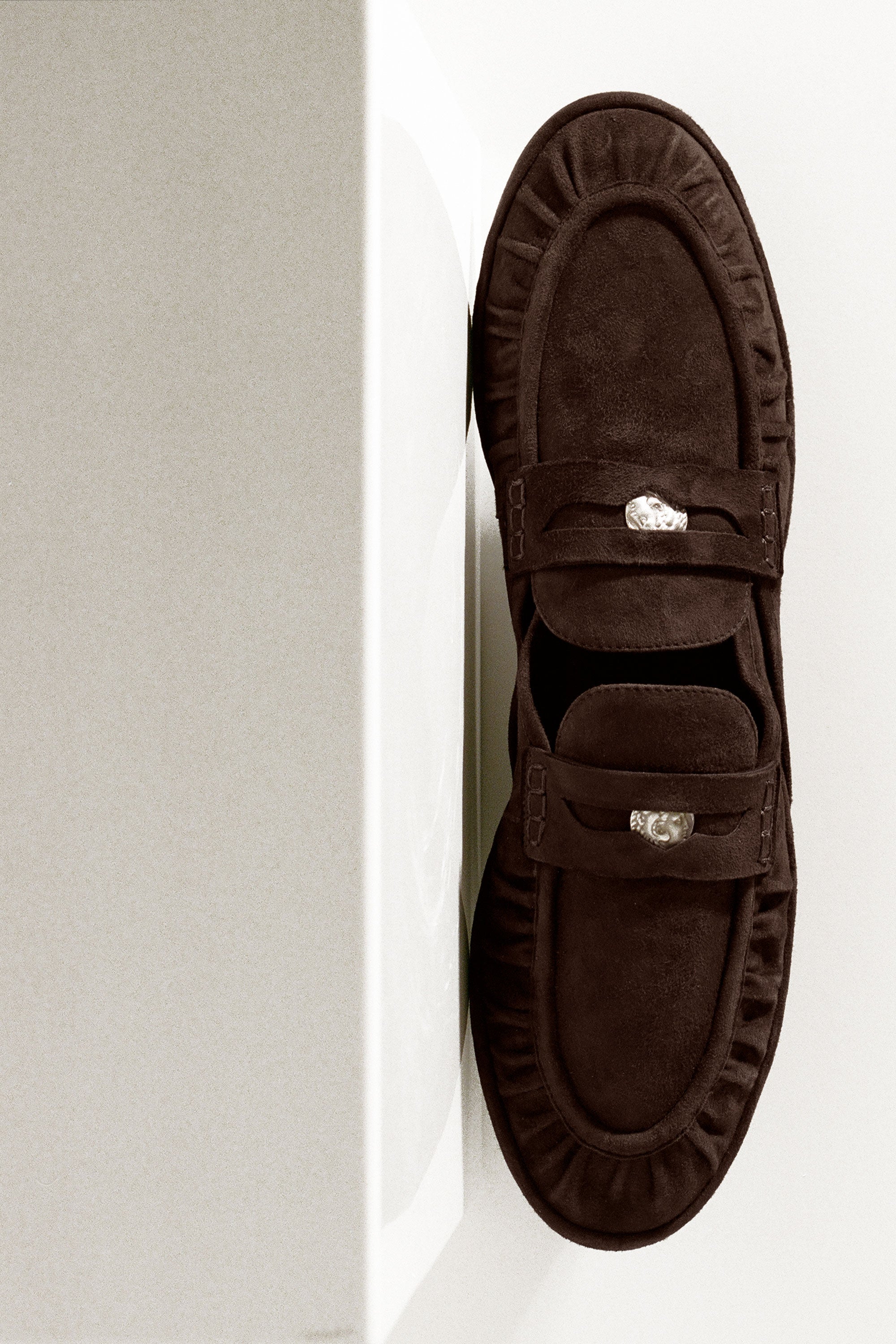 Monceaux Mule in Espresso Suede