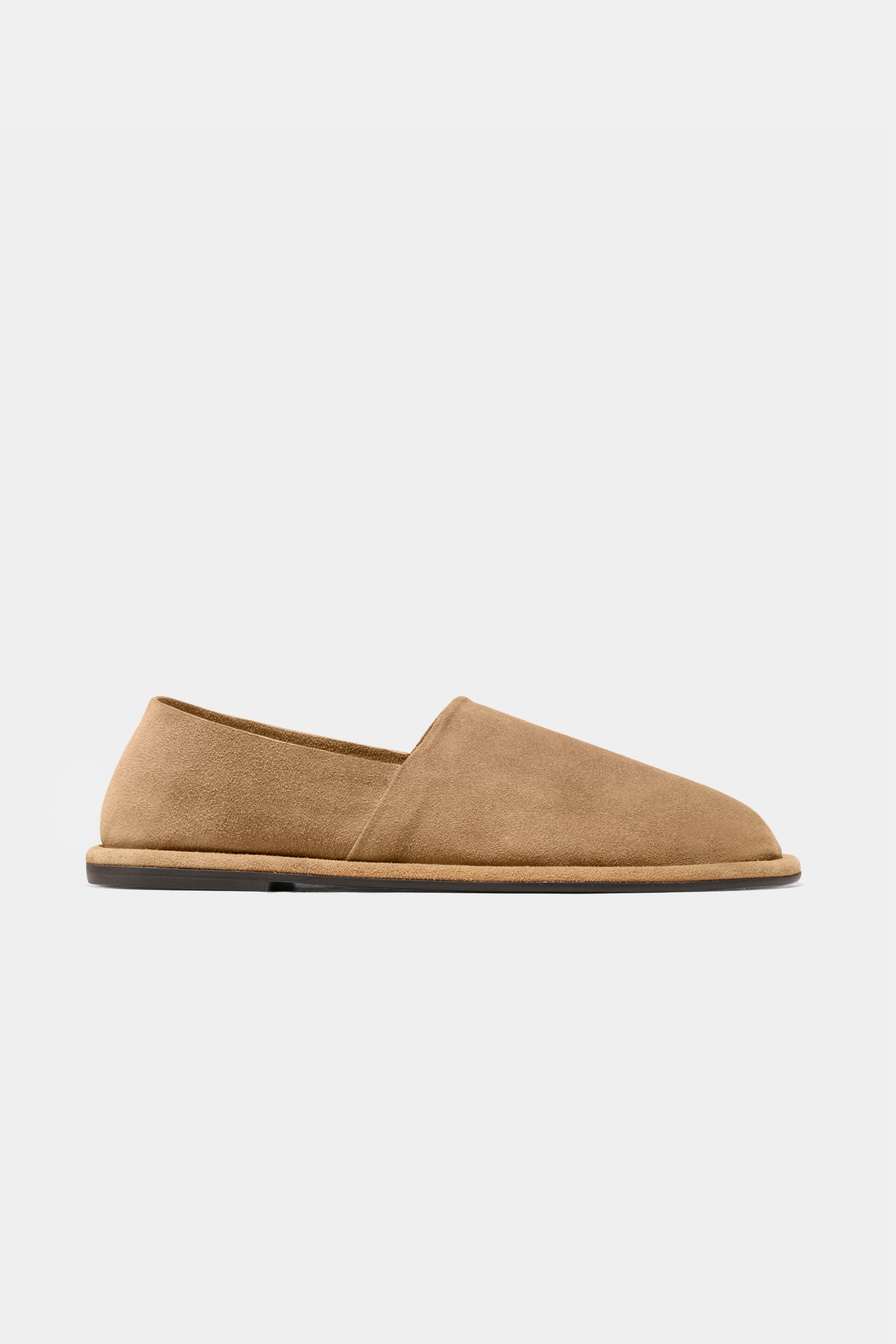 Monroe in Taupe Suede