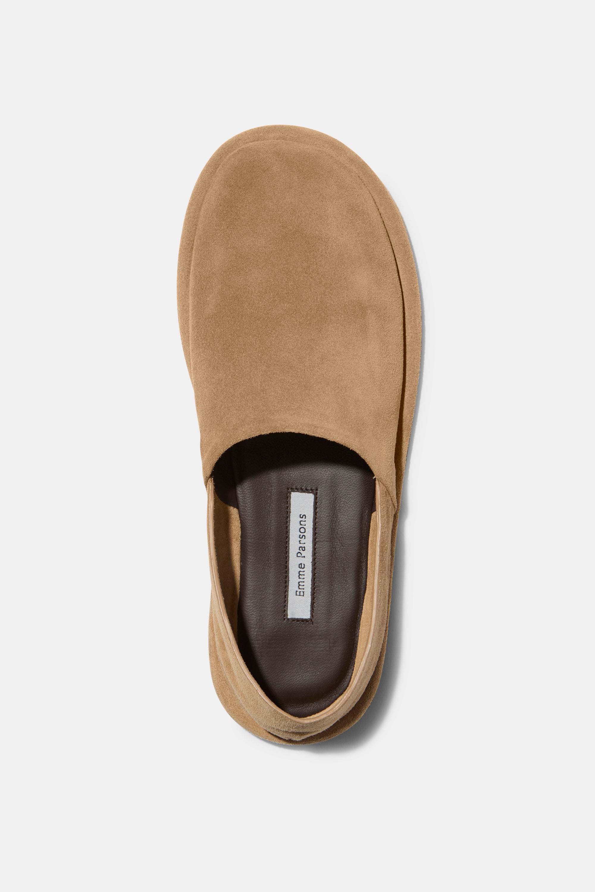Monroe in Taupe Suede