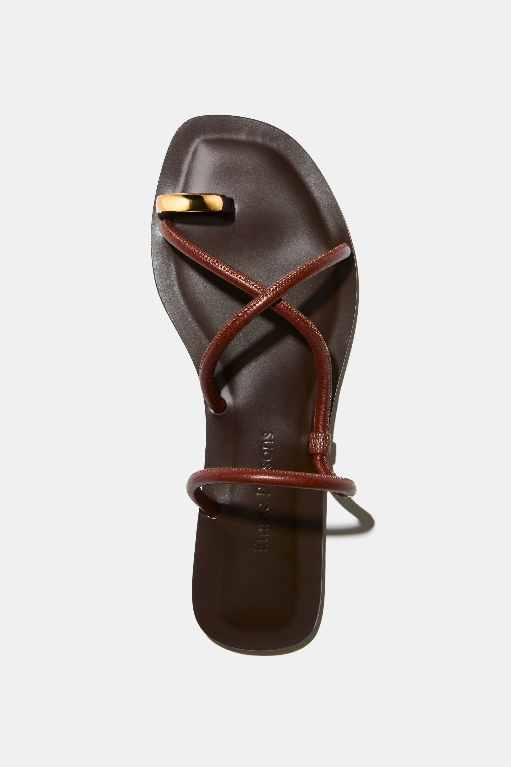 New Laurie in Cacao Nappa Plongé