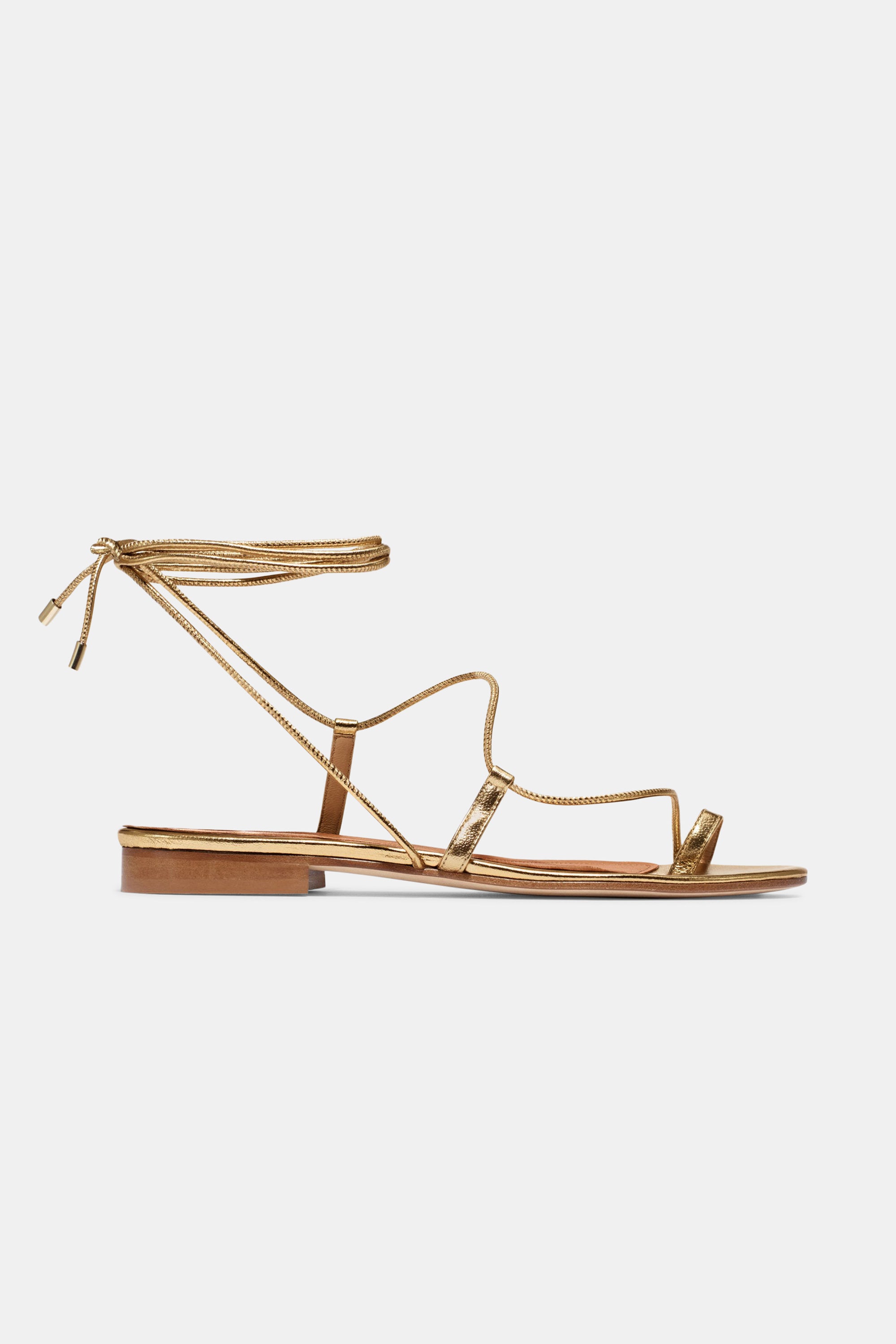 Susan in Antique Gold Nappa — ARCHIVE SAMPLE; FINAL SALE