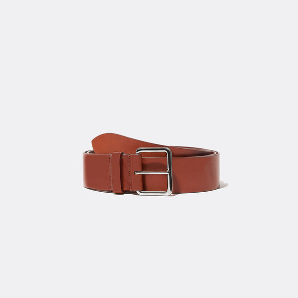 Largo Belt in Chestnut with Silver Buckle — Exclusive