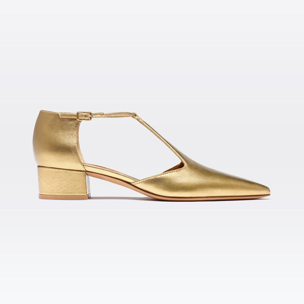 Chelsea in Gold Nappa
