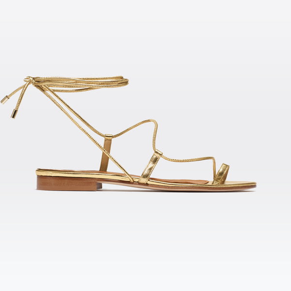 Susan in Washed Gold Nappa